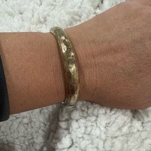 Vintage Hayward Sterling Machinist Texture Bracelet